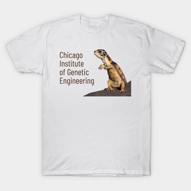 Chicago Institute of Genetic Engineering Parody Animal Hybrid T-Shirt by donovanh